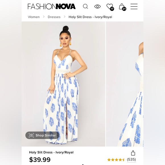 Dresses | Brand New Fashion Nova Long Dress | Poshmark